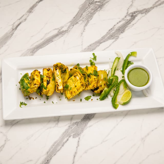 Tandoori Paneer Tikka.