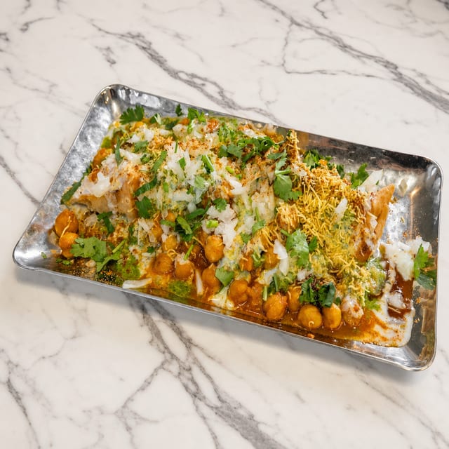 Samosa Chaat.