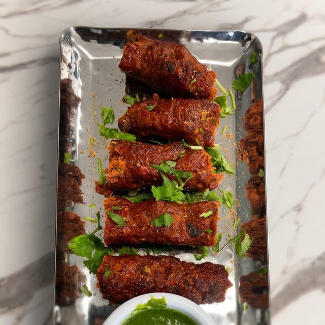 Lamb Seekh Kabab.
