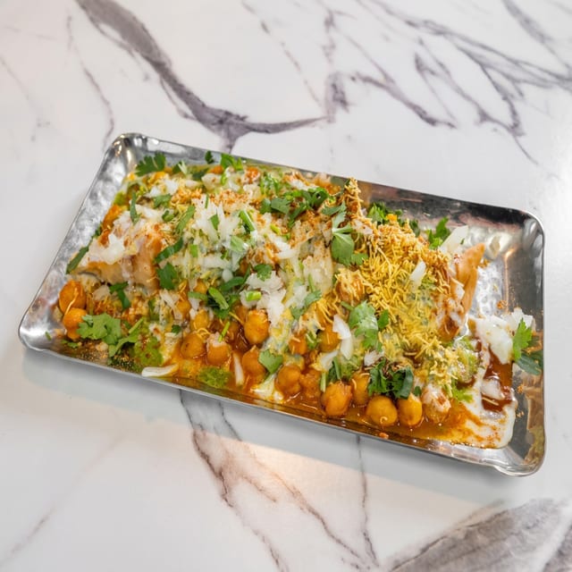Samosa Chaat.