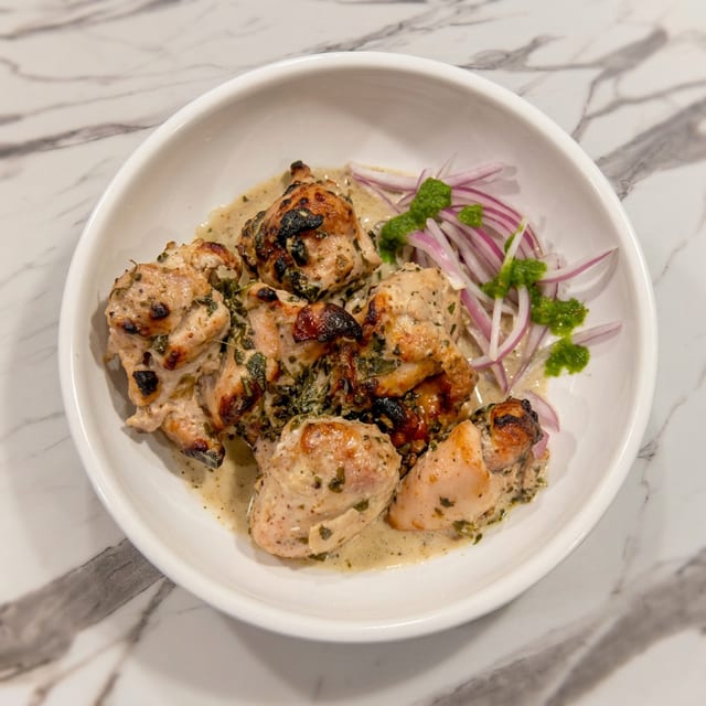 Chicken Malai Kabab.